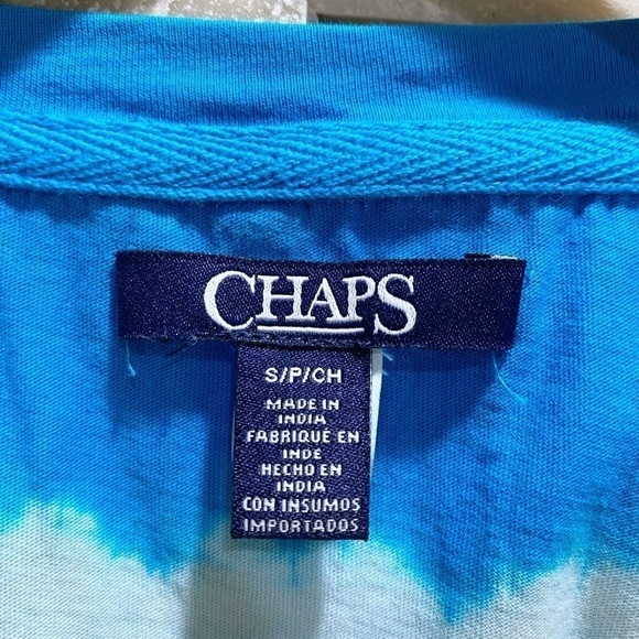 Chaps Tie Dye Short Sleeve Tee - Picture 2 of 6